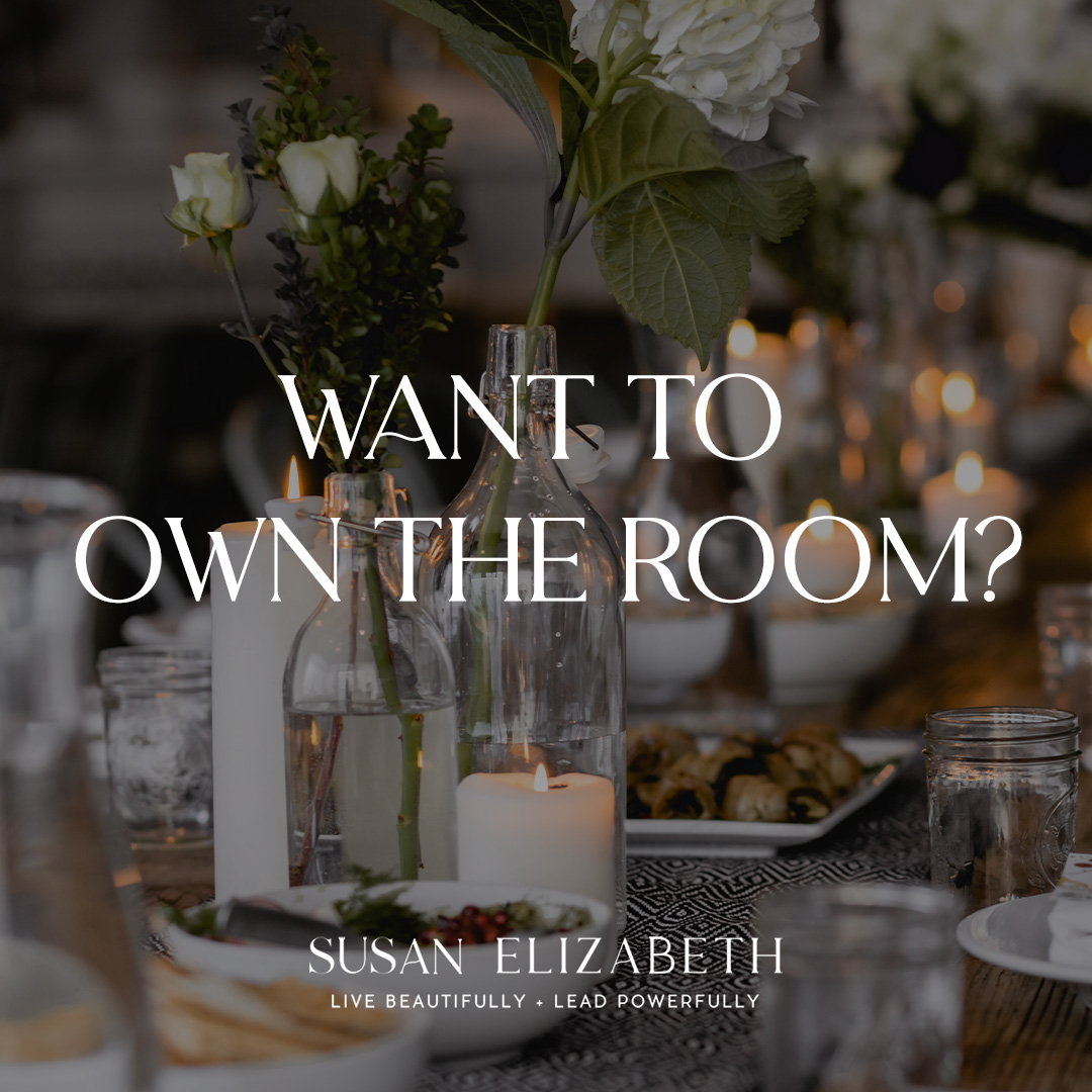 SusanElizabethCoaching - Want to Own the Room
