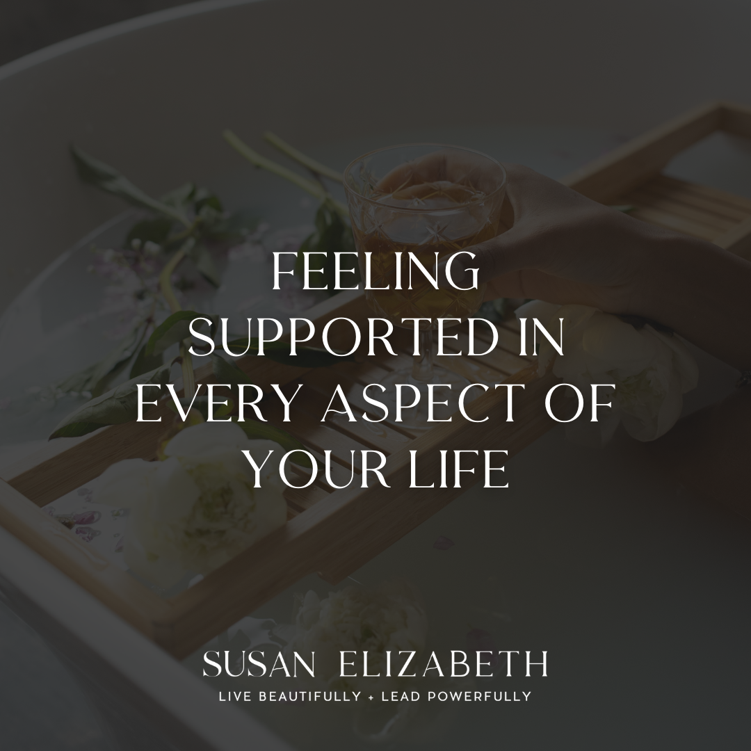 SusanElizabethCoaching - Feeling Supported in Every Aspect of Your Life